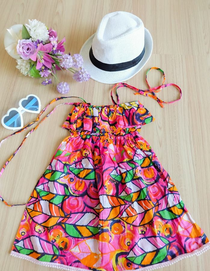 Summer Dress รุ่นระบายอก