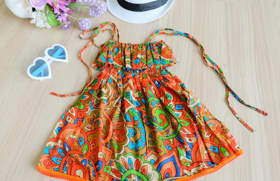 Summer Dress รุ่นระบายอก