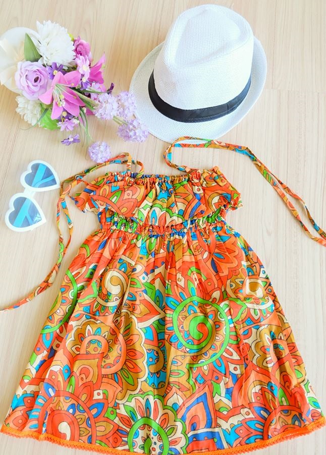 Summer Dress รุ่นระบายอก