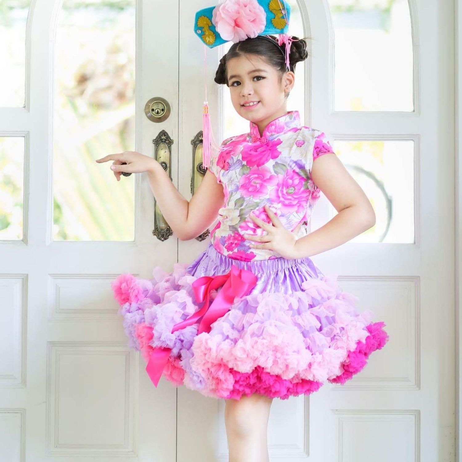 TuTu Skirt รุ่น Exclusive (สีม่วง)