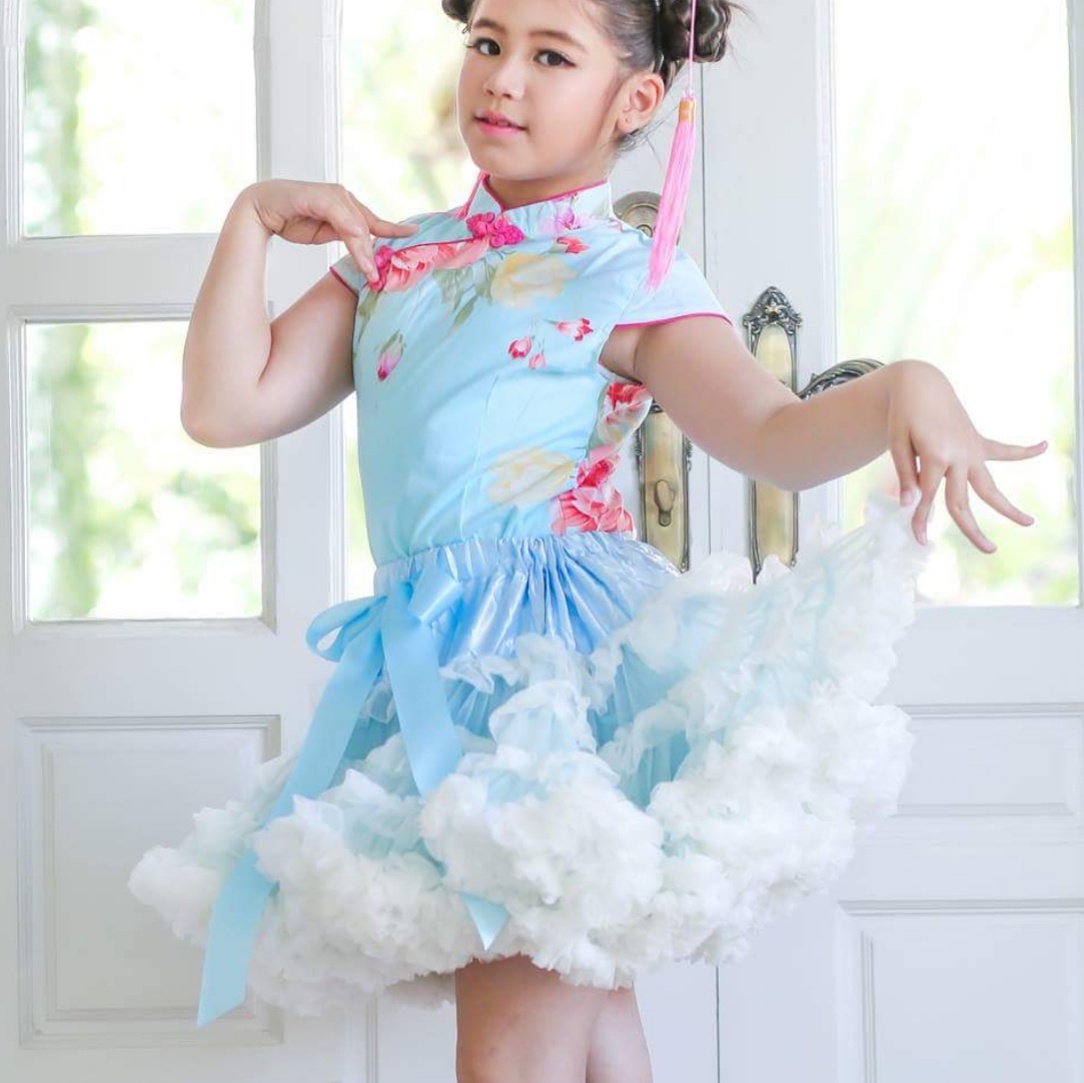 TuTu Skirt รุ่น Exclusive (สีฟ้า)