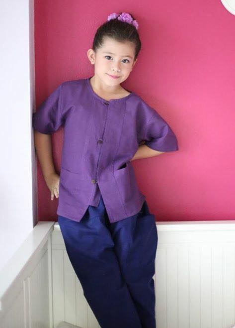 Thai Classical Costumes (Purple)